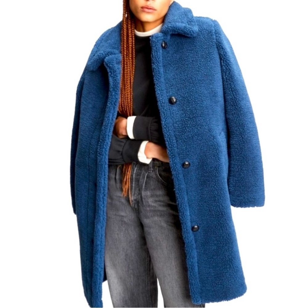 SOLD‼️ Gap Teddy Shearling Overcoat